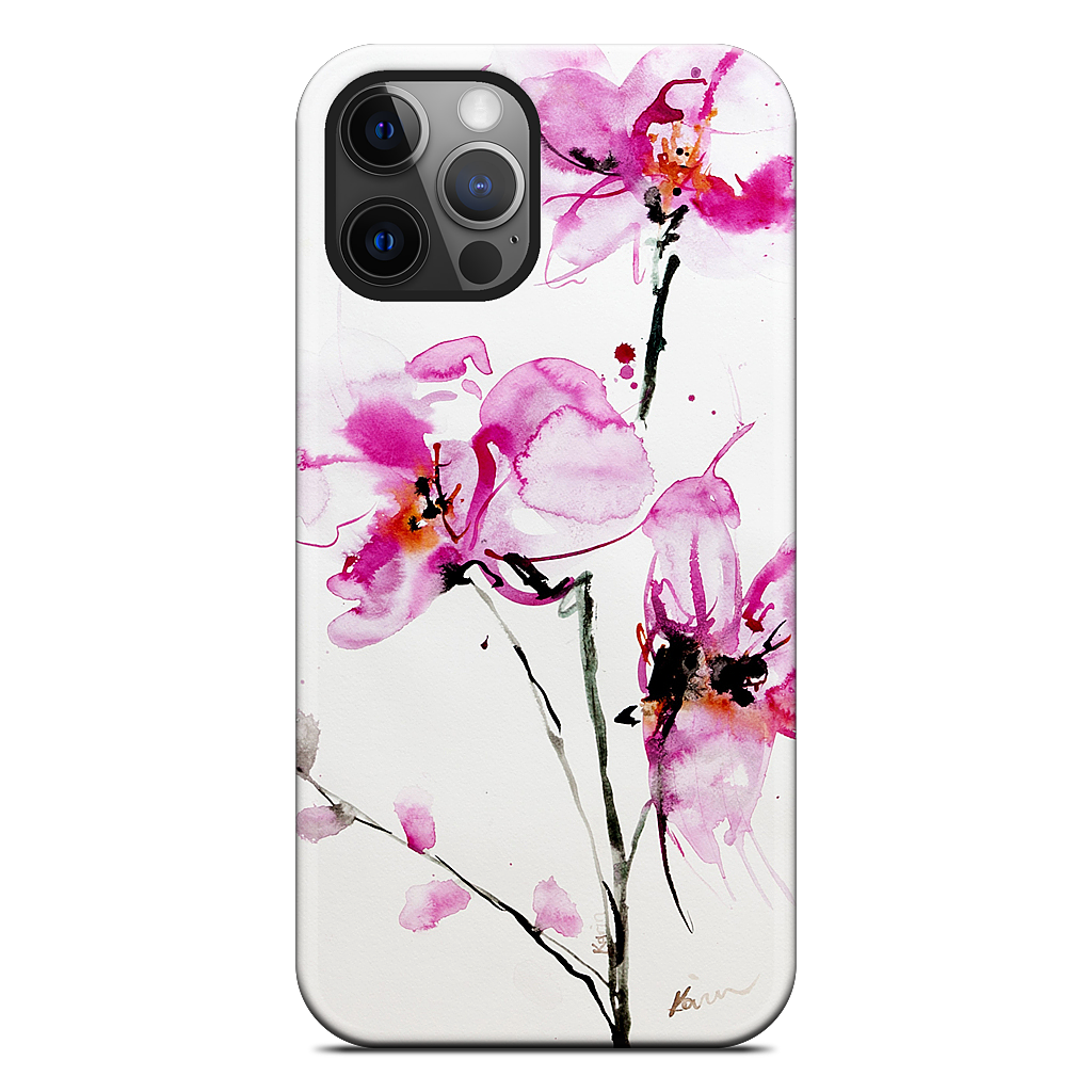 Orchids I iPhone Case