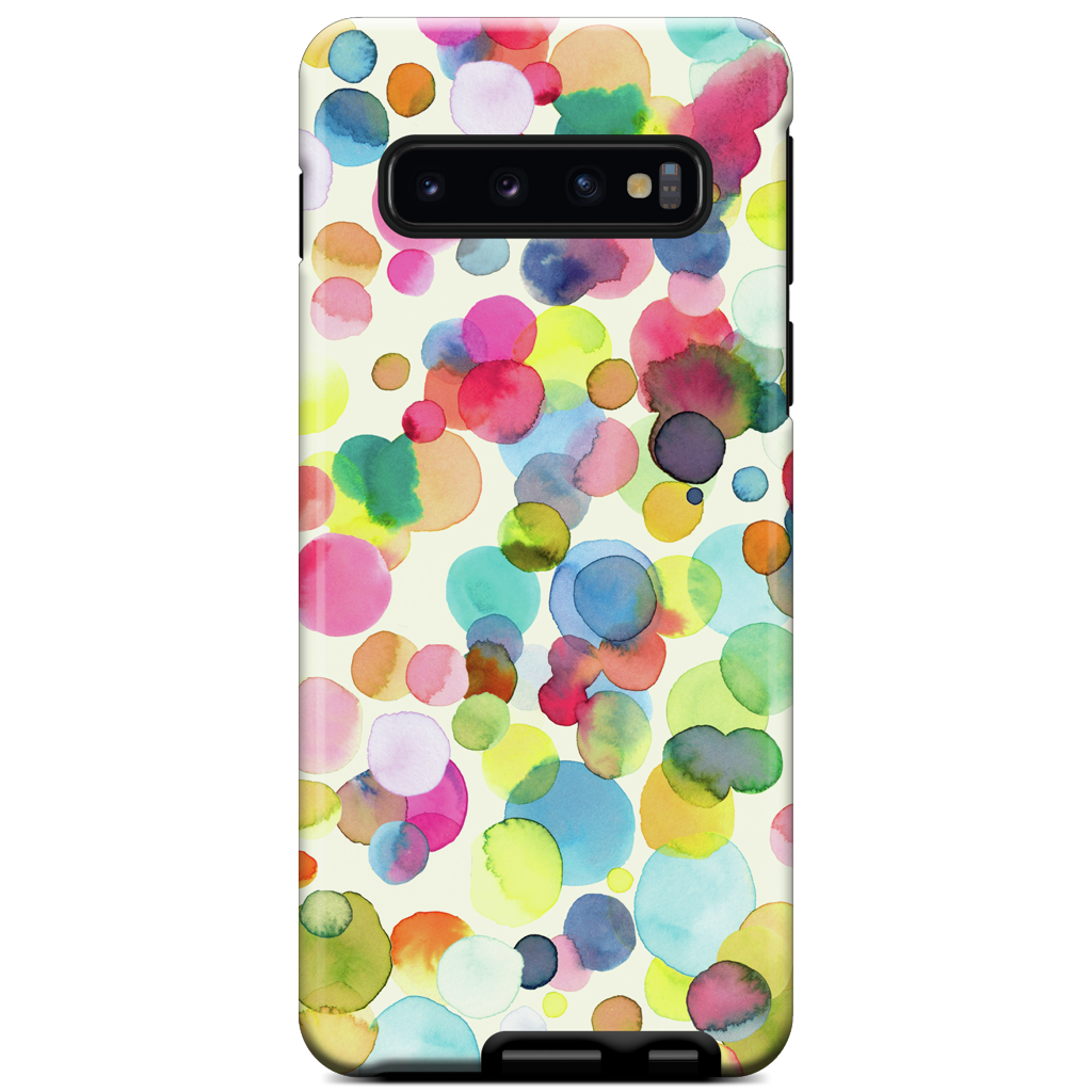 Watercolor Colorful Drops Samsung Case