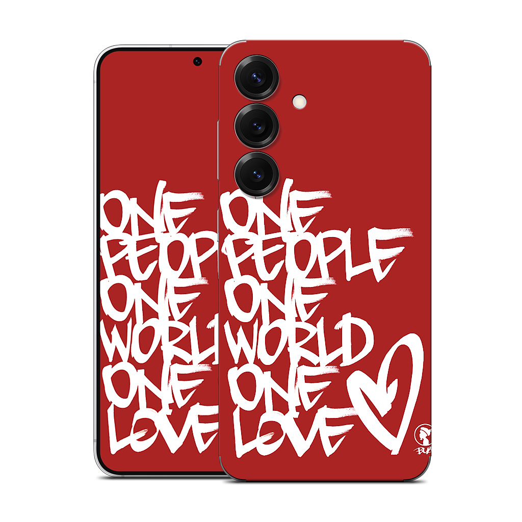 One People, One World, One Love Samsung Skin