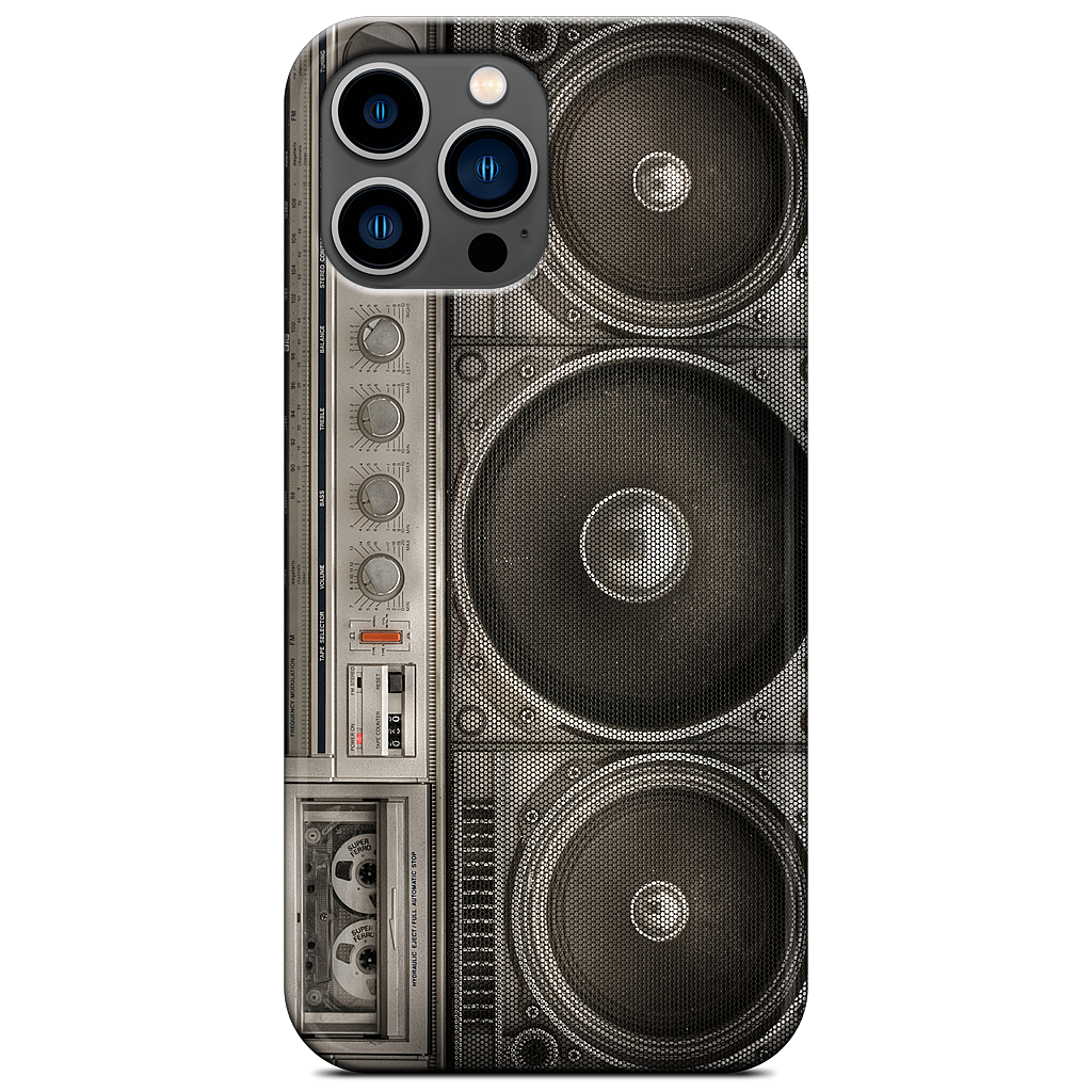 Boombox iPhone Case
