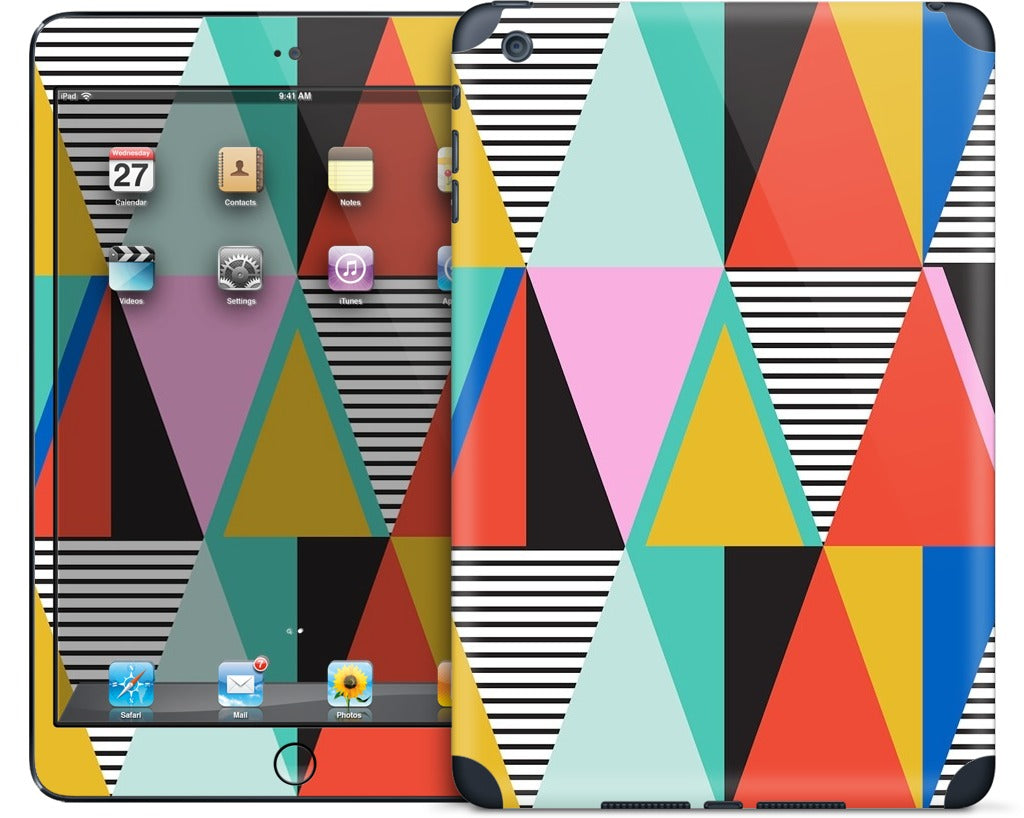 Graphic Triangles iPad Skin