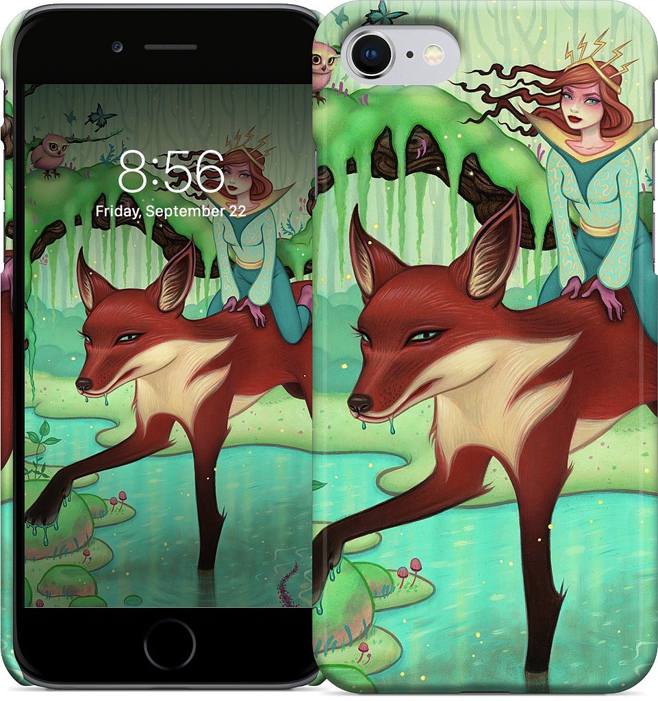 The Fox's Respite iPhone Case