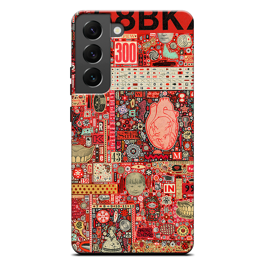 Big Numbers - Heart and Teeth Samsung Case
