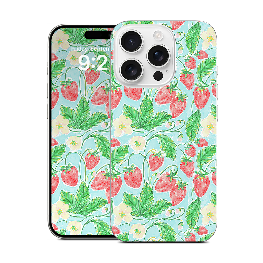Wild Strawberries iPhone Skin