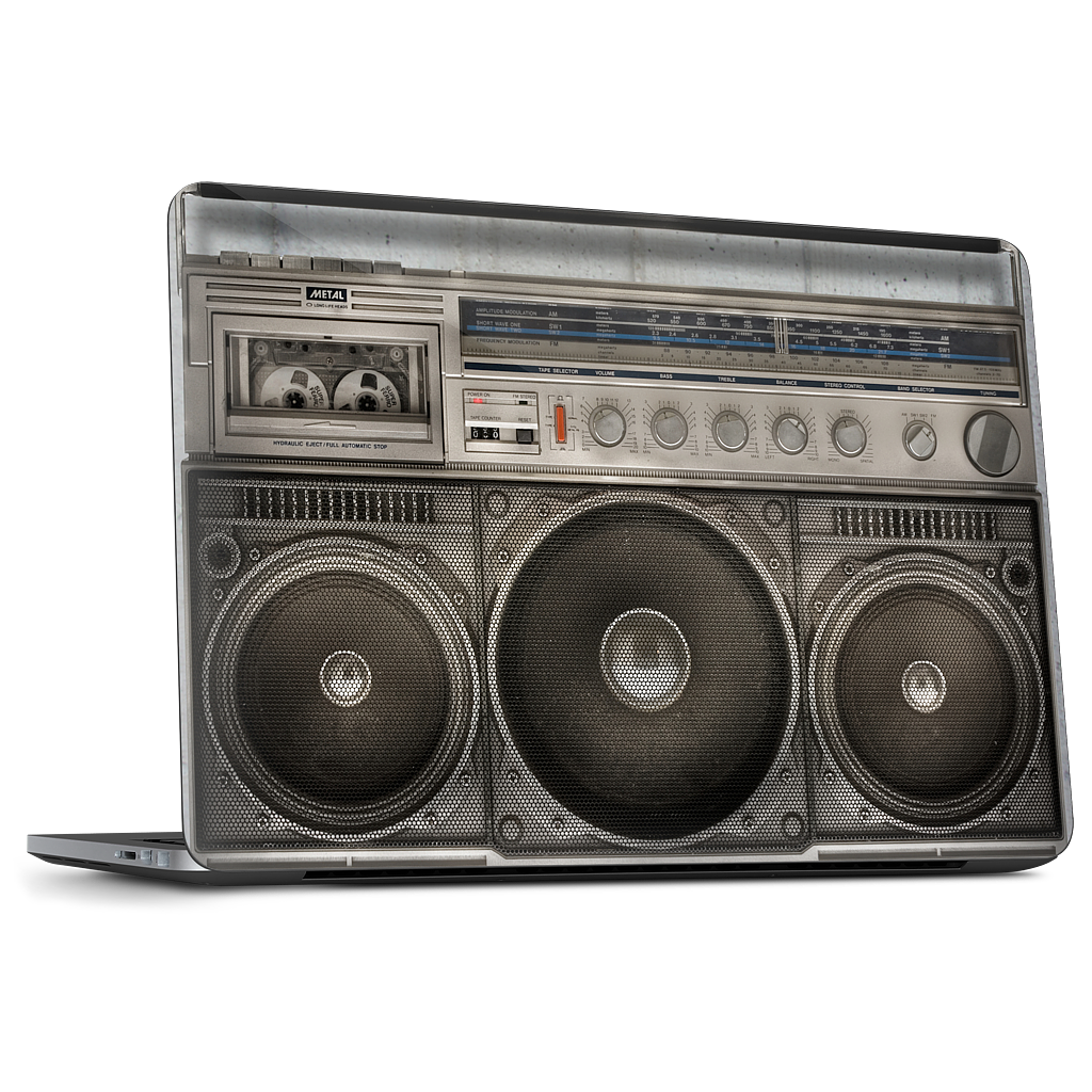 Boombox Dell Laptop Skin