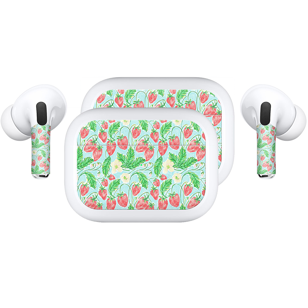 Wild Strawberries AirPods