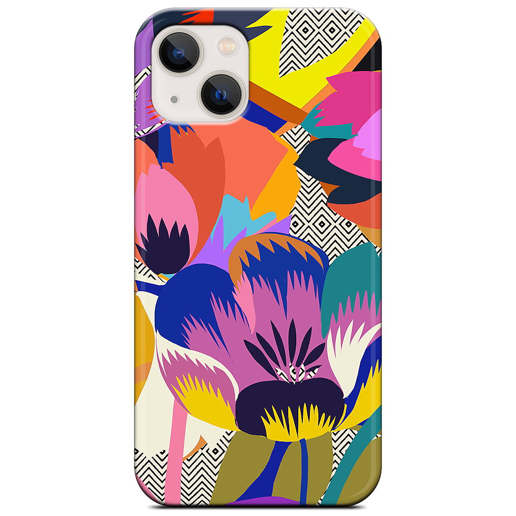 Among the Spring Flowers iPhone Case