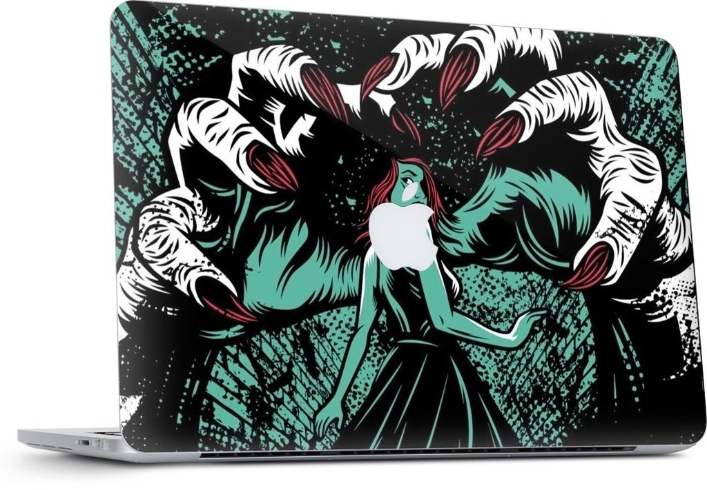 Molly vs The Zombie MacBook Skin