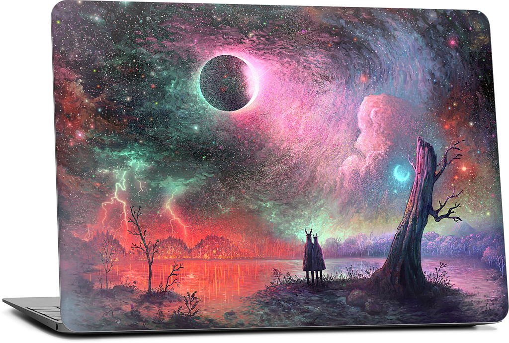 Together Through the Shifting Tides MacBook Skin