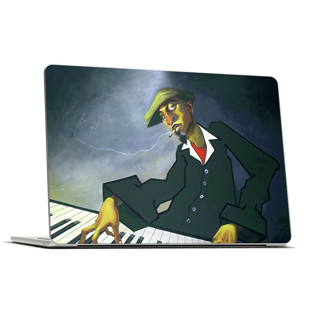 Piano Man II MacBook Skin