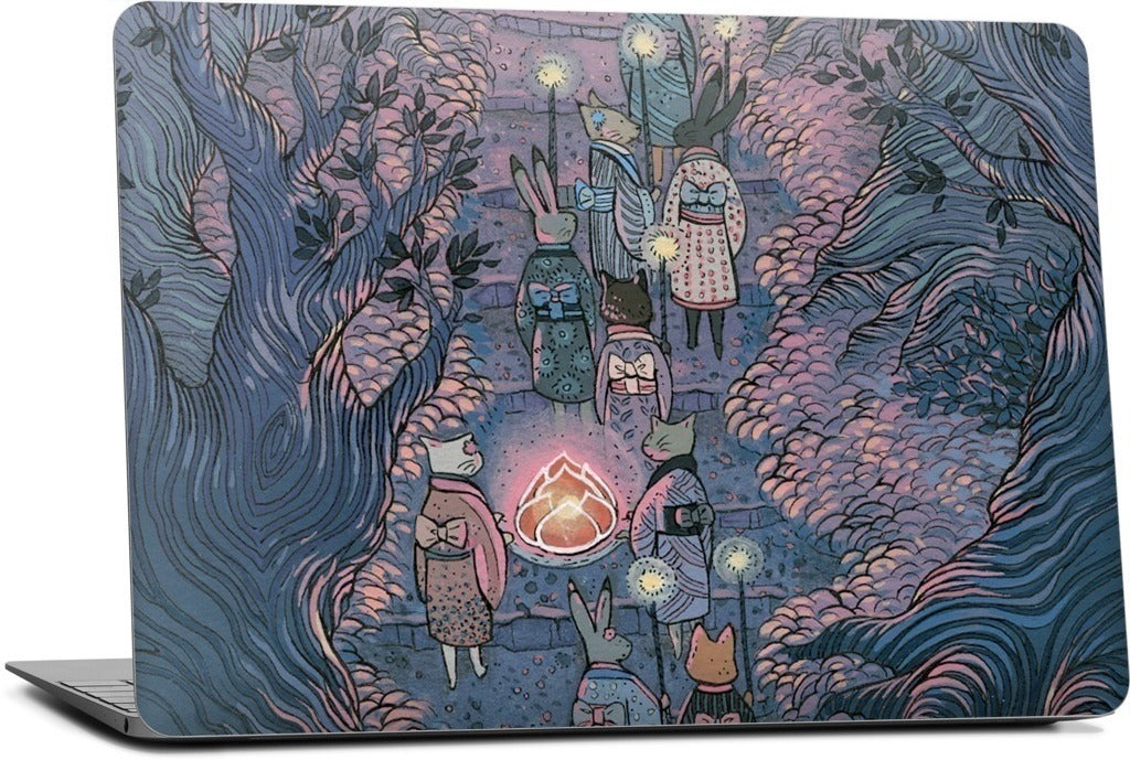 Woodland Procession MacBook Skin