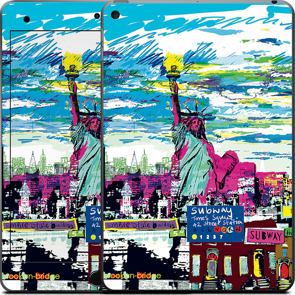 New York Skyline iPad Skin