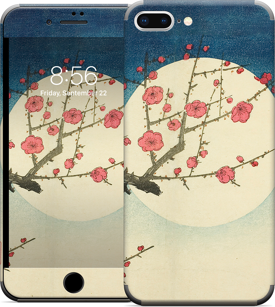 Red Plum Branch iPhone Skin