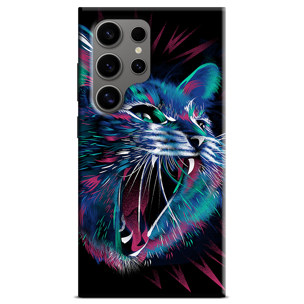 WILD CAT Samsung Case