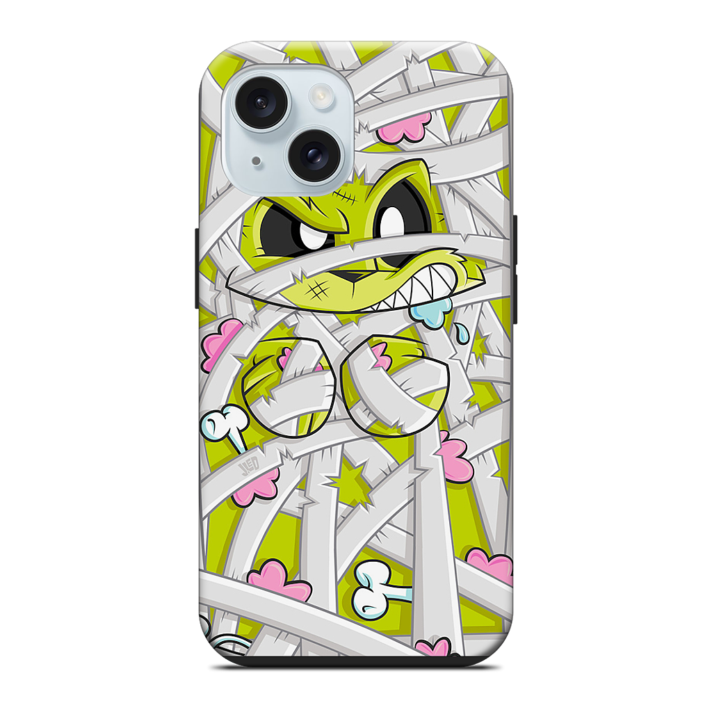 Mummy Bunny iPhone Case