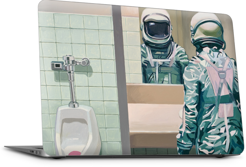Men's Room MacBook Skin
