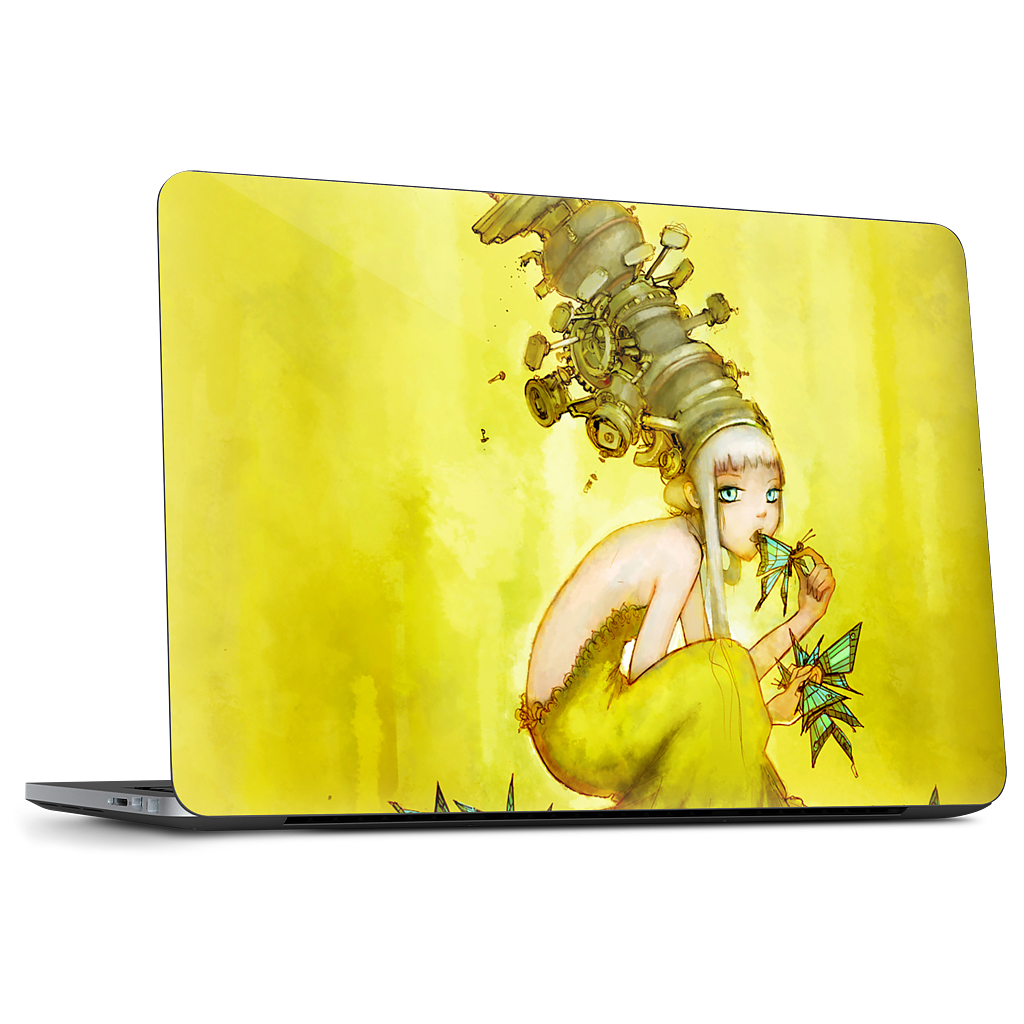 Glass Butterflies Dell Laptop Skin