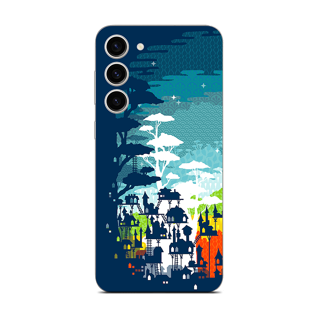 Rainforest City Samsung Skin