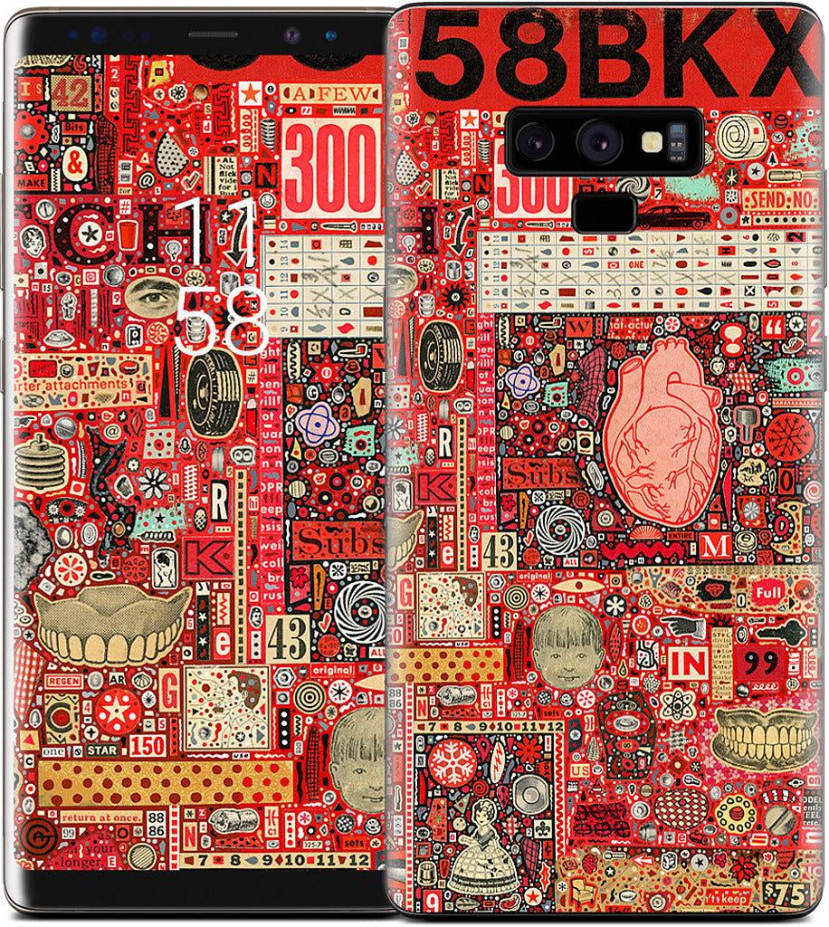 Big Numbers - Heart and Teeth Samsung Skin