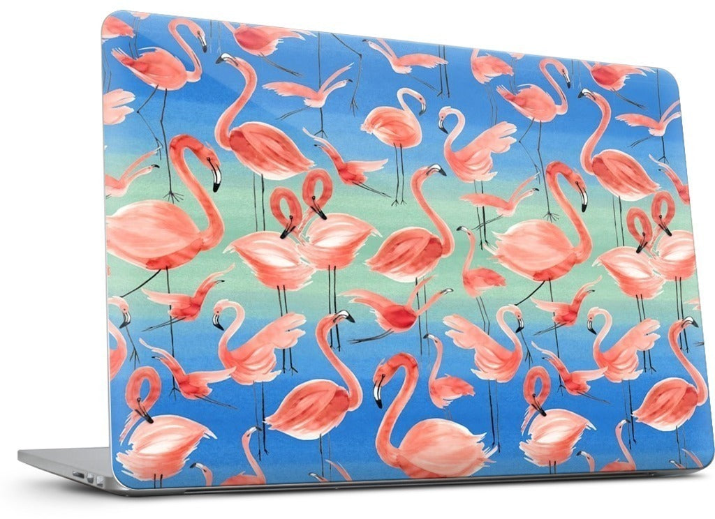 Flamingos MacBook Skin