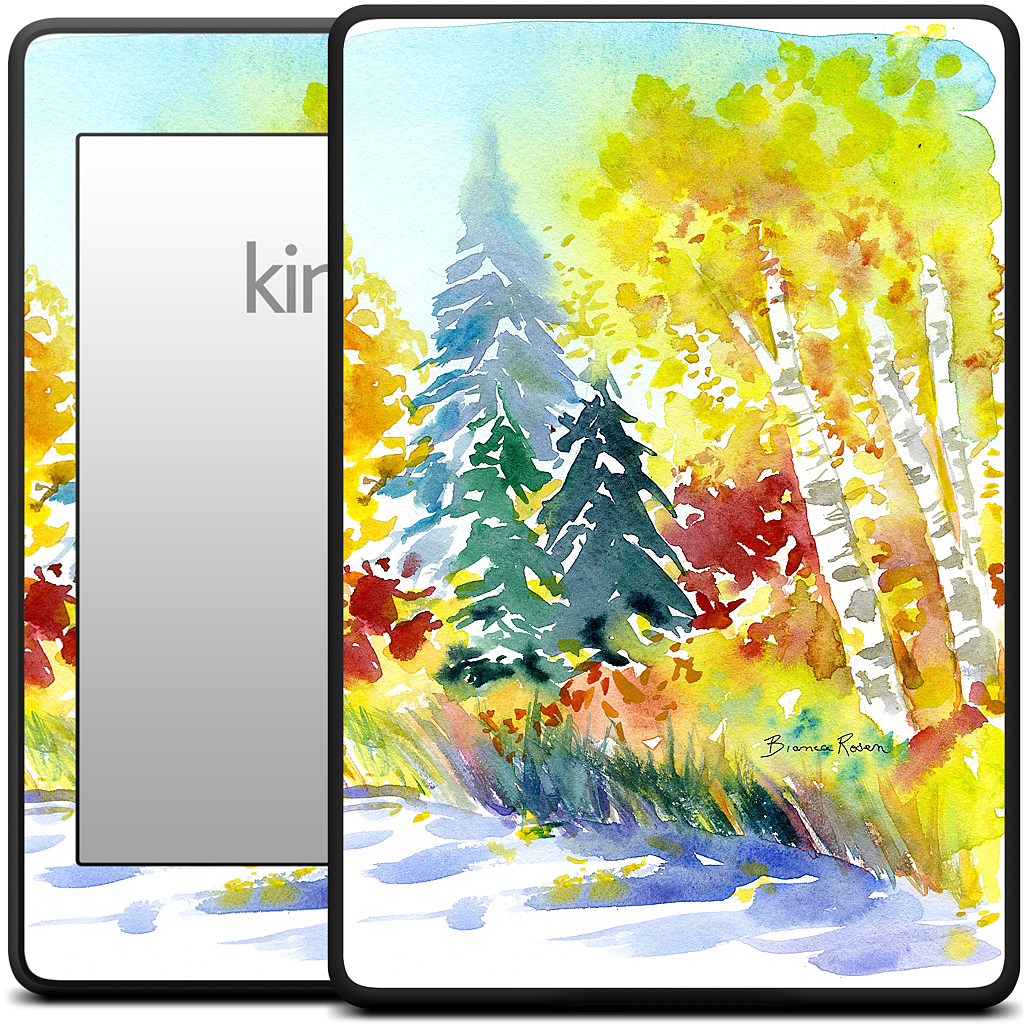 Fall Trees Kindle Skin