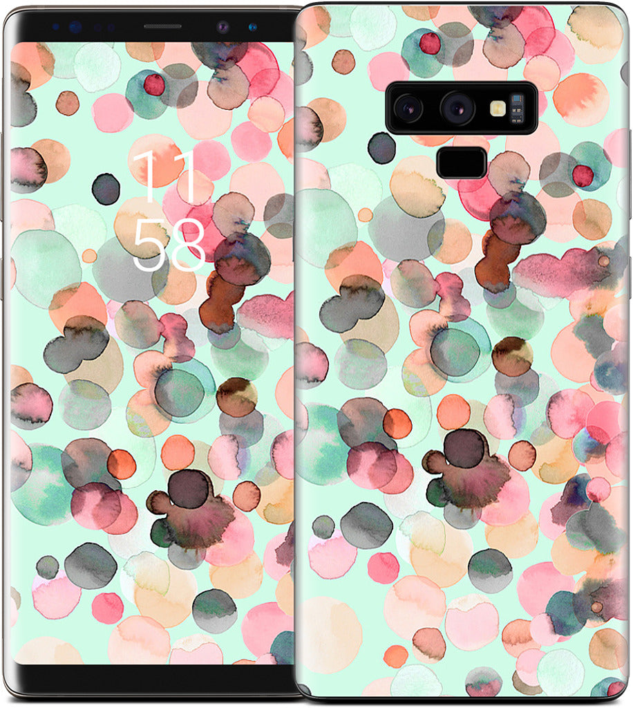 Color drops Samsung Skin