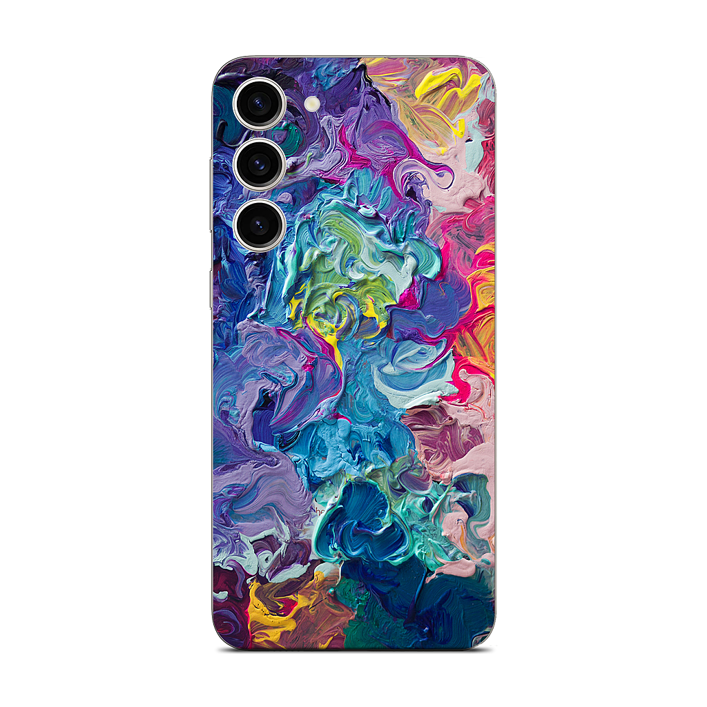 Rainbow Flow Abstract Samsung Skin