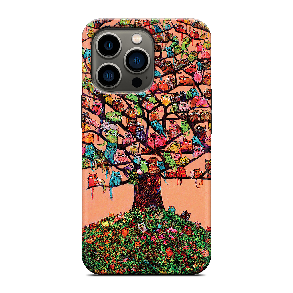 "Meau Tree" iPhone Case