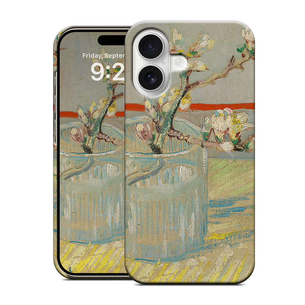 Spring of Flowering Almond in a Glass iPhone Case