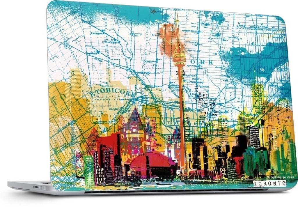 Toronto Skyline MacBook Skin