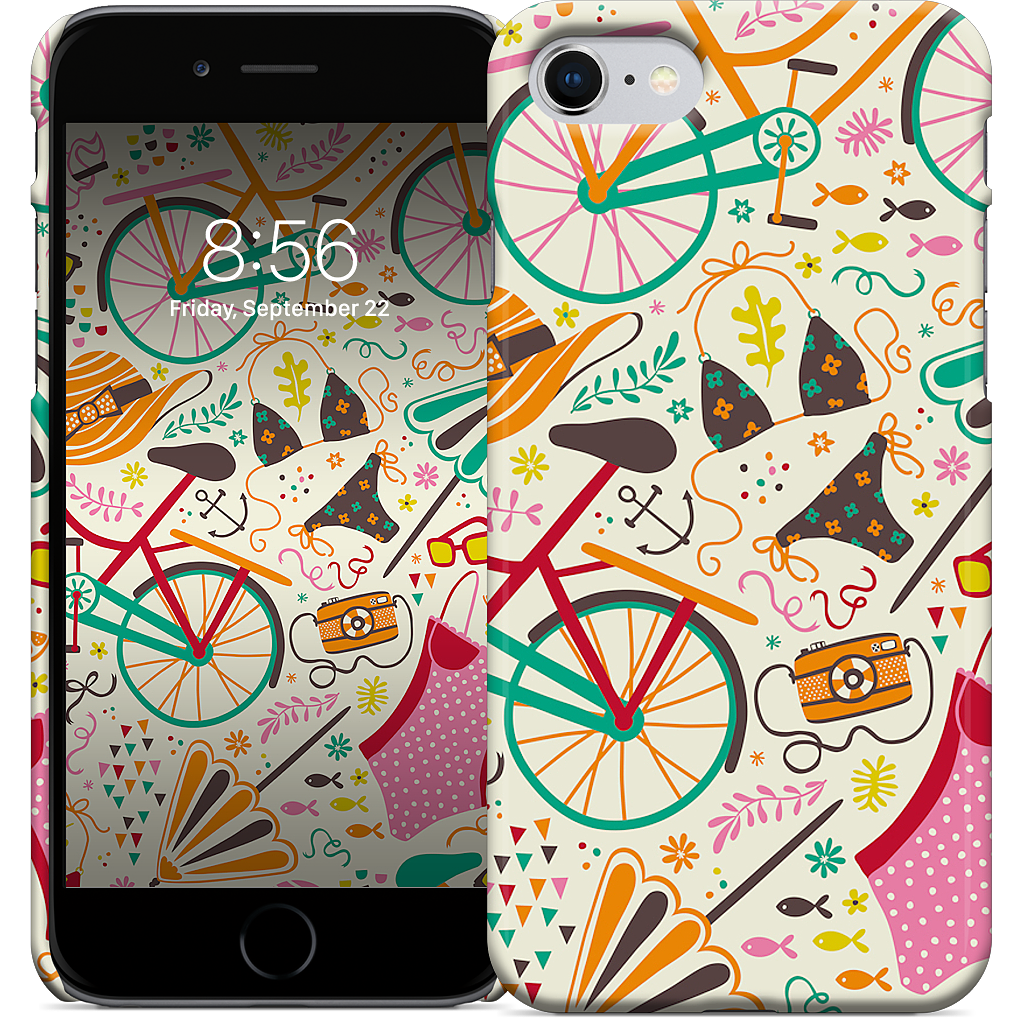 Seaside Cycle iPhone Case