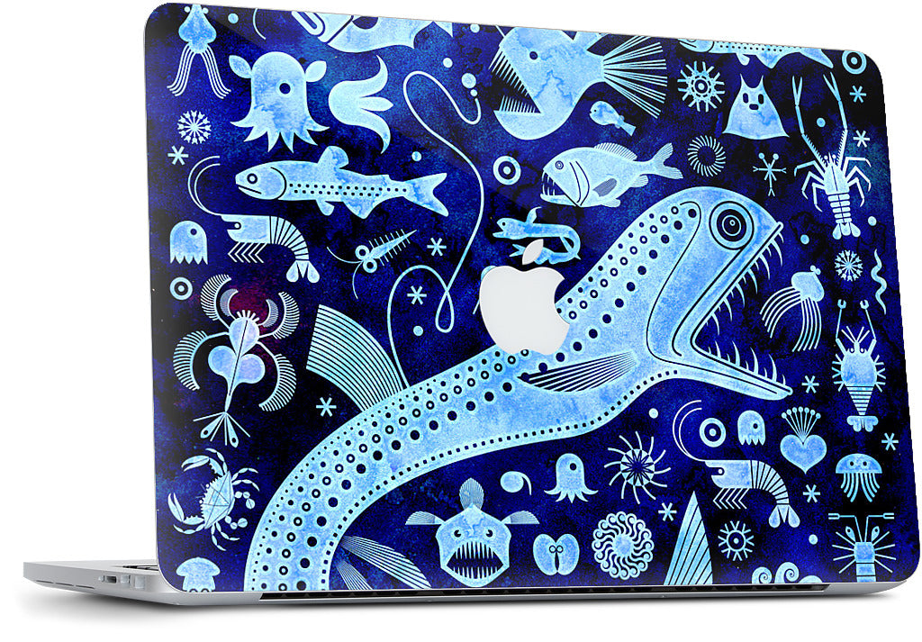 The Abyssal Zone MacBook Skin