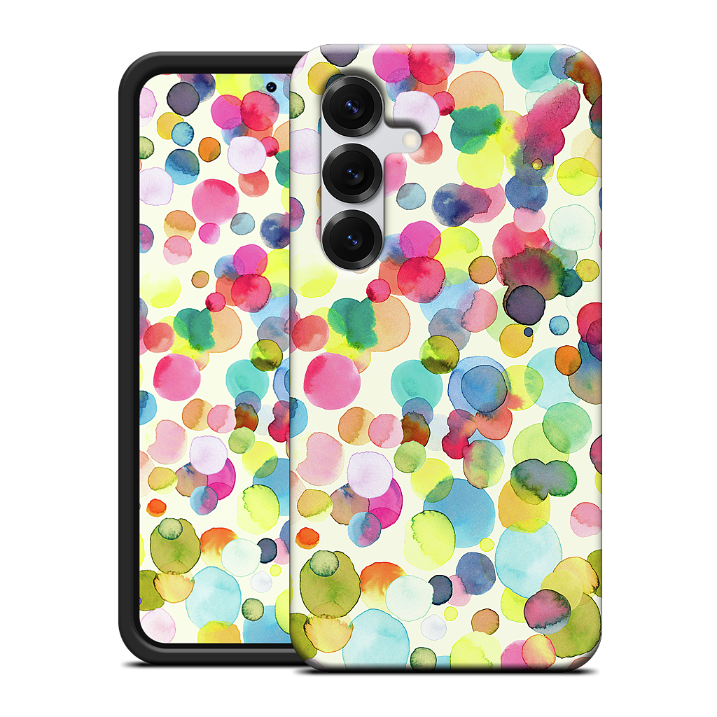 Watercolor Colorful Drops Samsung Case