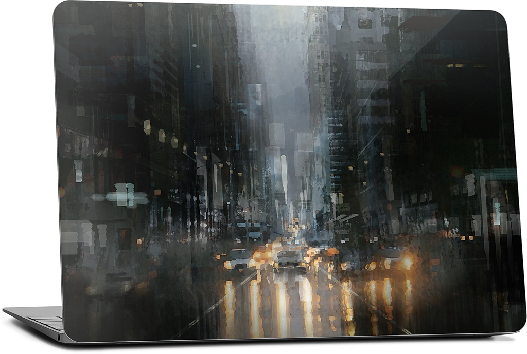 October Rain MacBook Skin