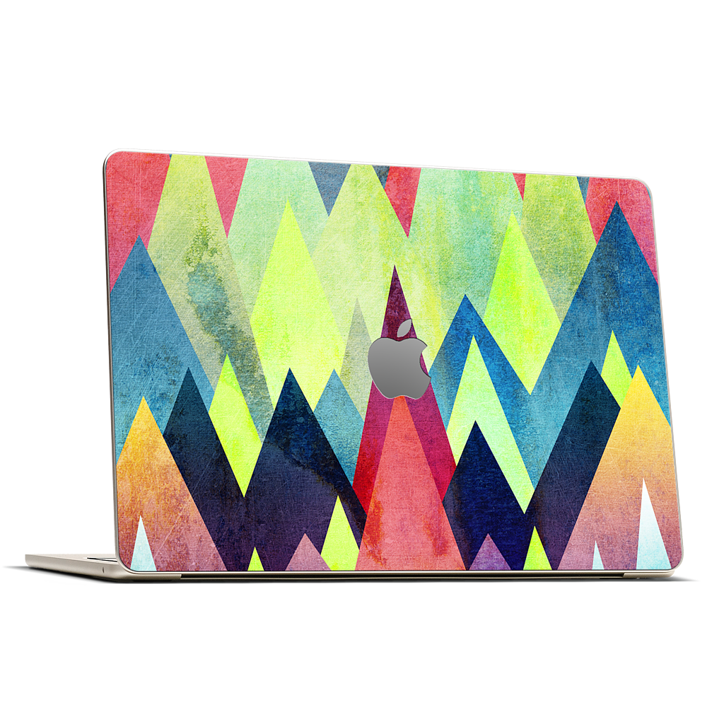 Land of northern lights MacBook Skin