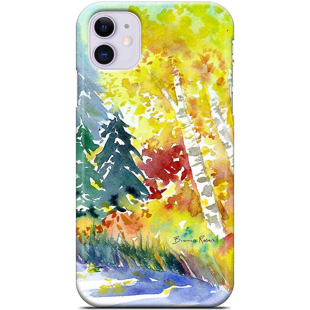 Fall Trees iPhone Case