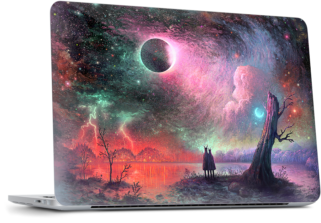 Together Through the Shifting Tides MacBook Skin