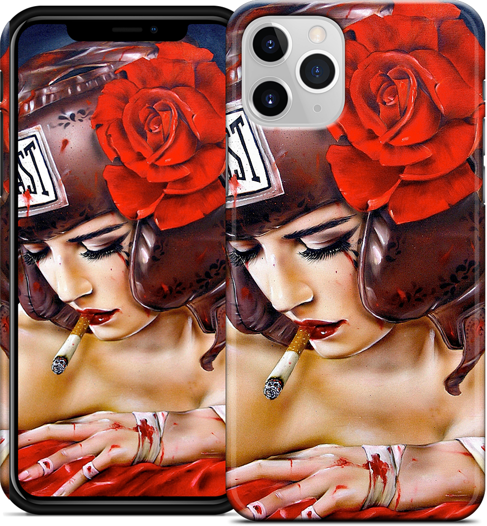 Bloody Knuckles iPhone Case