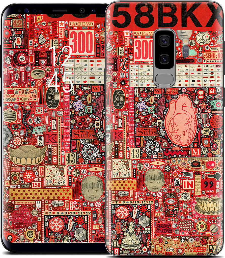 Big Numbers - Heart and Teeth Samsung Skin