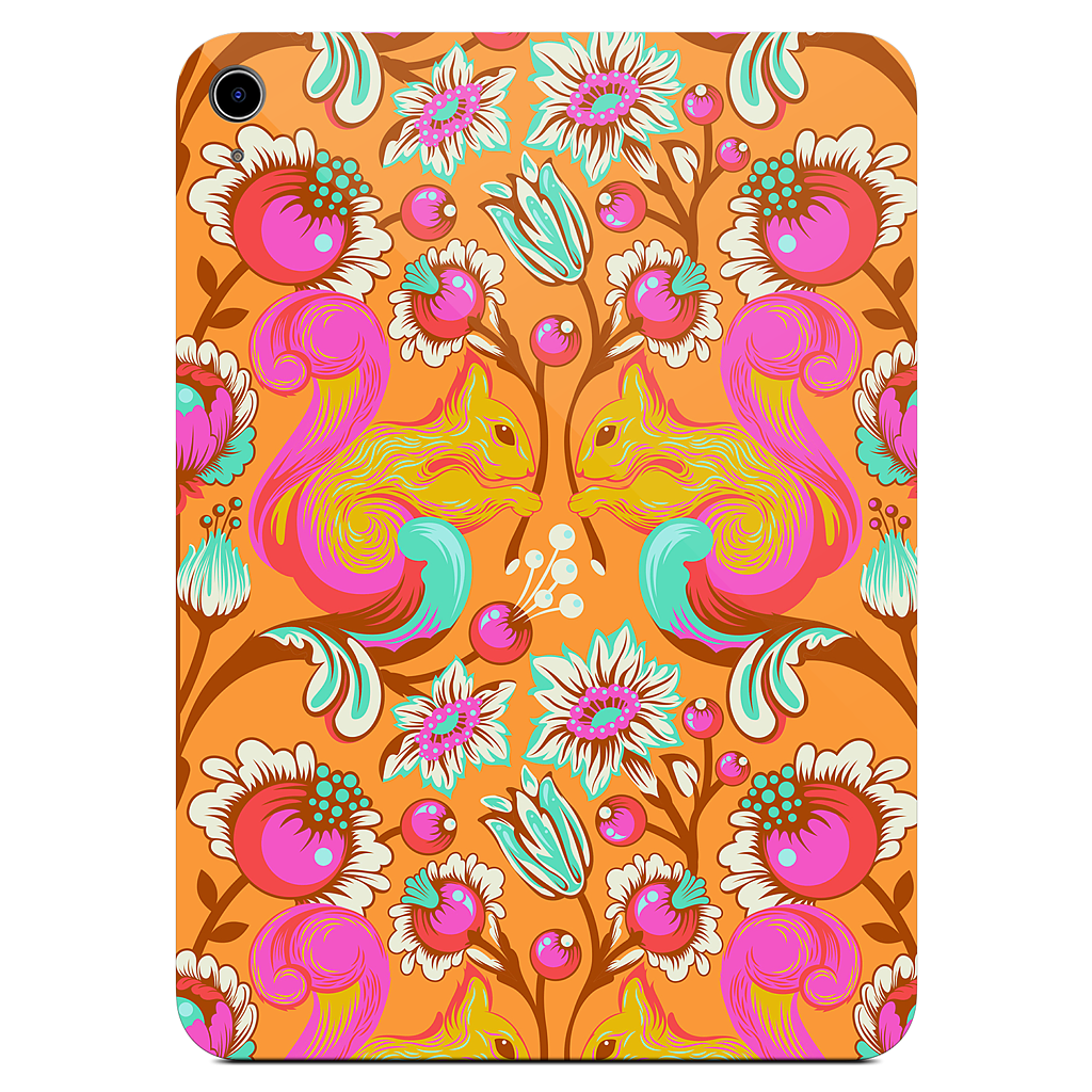 Squirrel Begonia iPad Skin