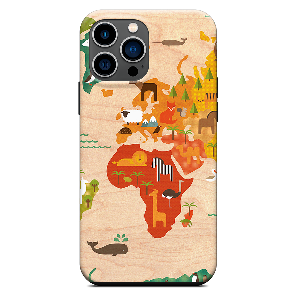 My World iPhone Case