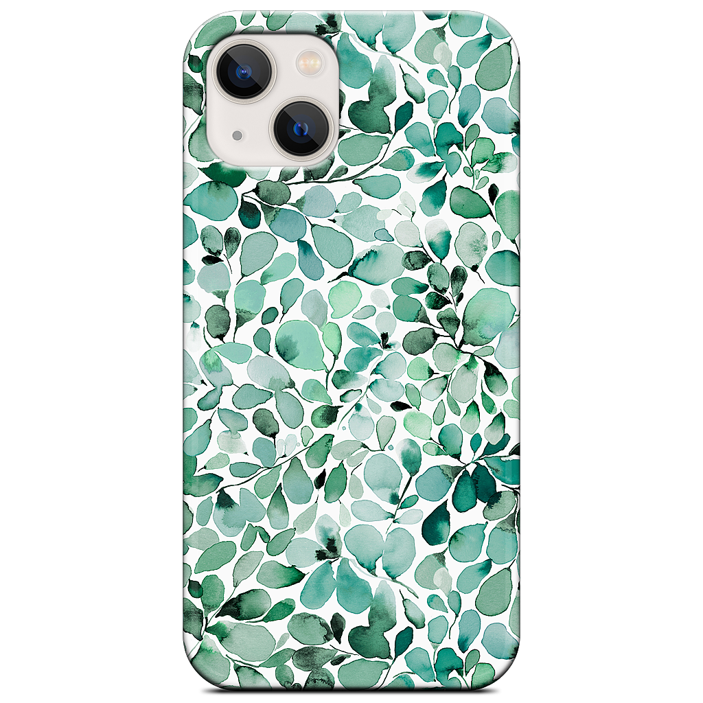 Eucalyptus Leafy Green iPhone Case