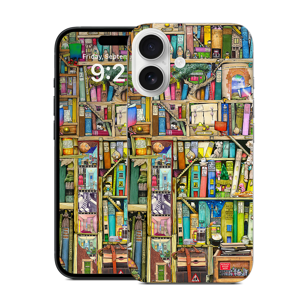 Bookshelf 2c iPhone Skin