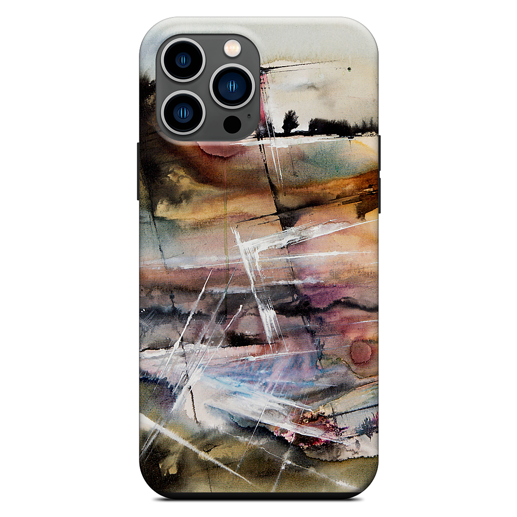 Driving at Dusk iPhone Case