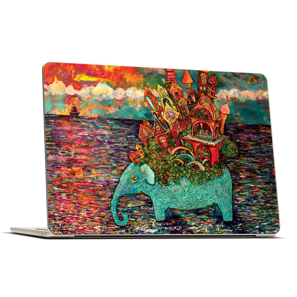 "Warm Waters" MacBook Skin