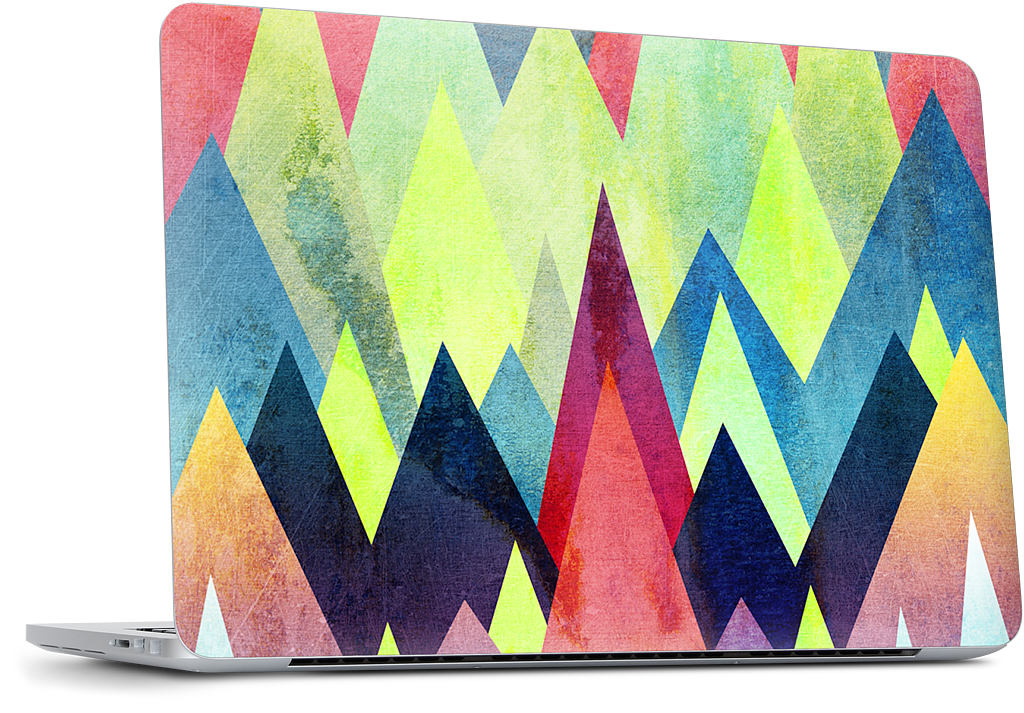 Land of northern lights MacBook Skin