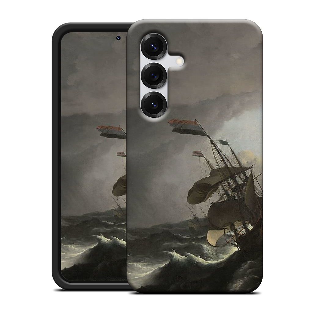 Warships During a Storm Samsung Case
