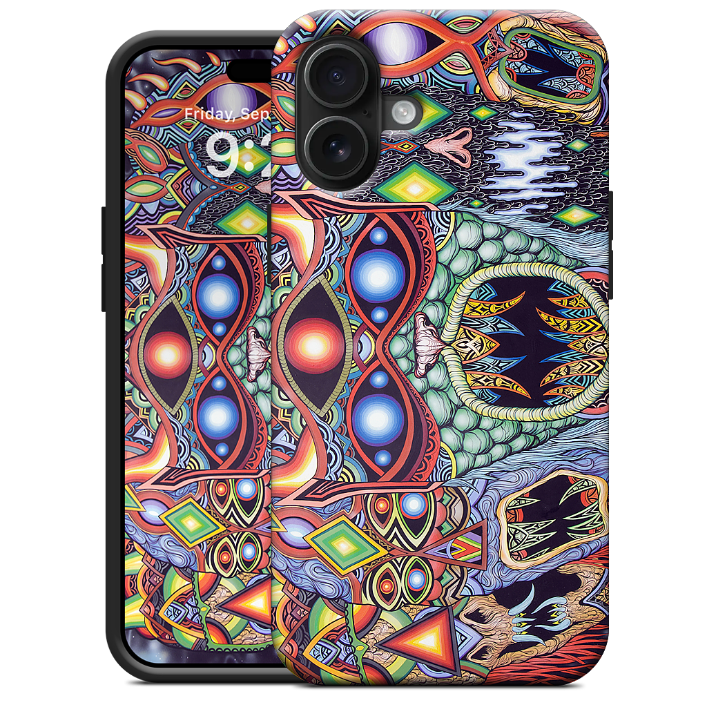 The Gods Beyond The Dark iPhone Case