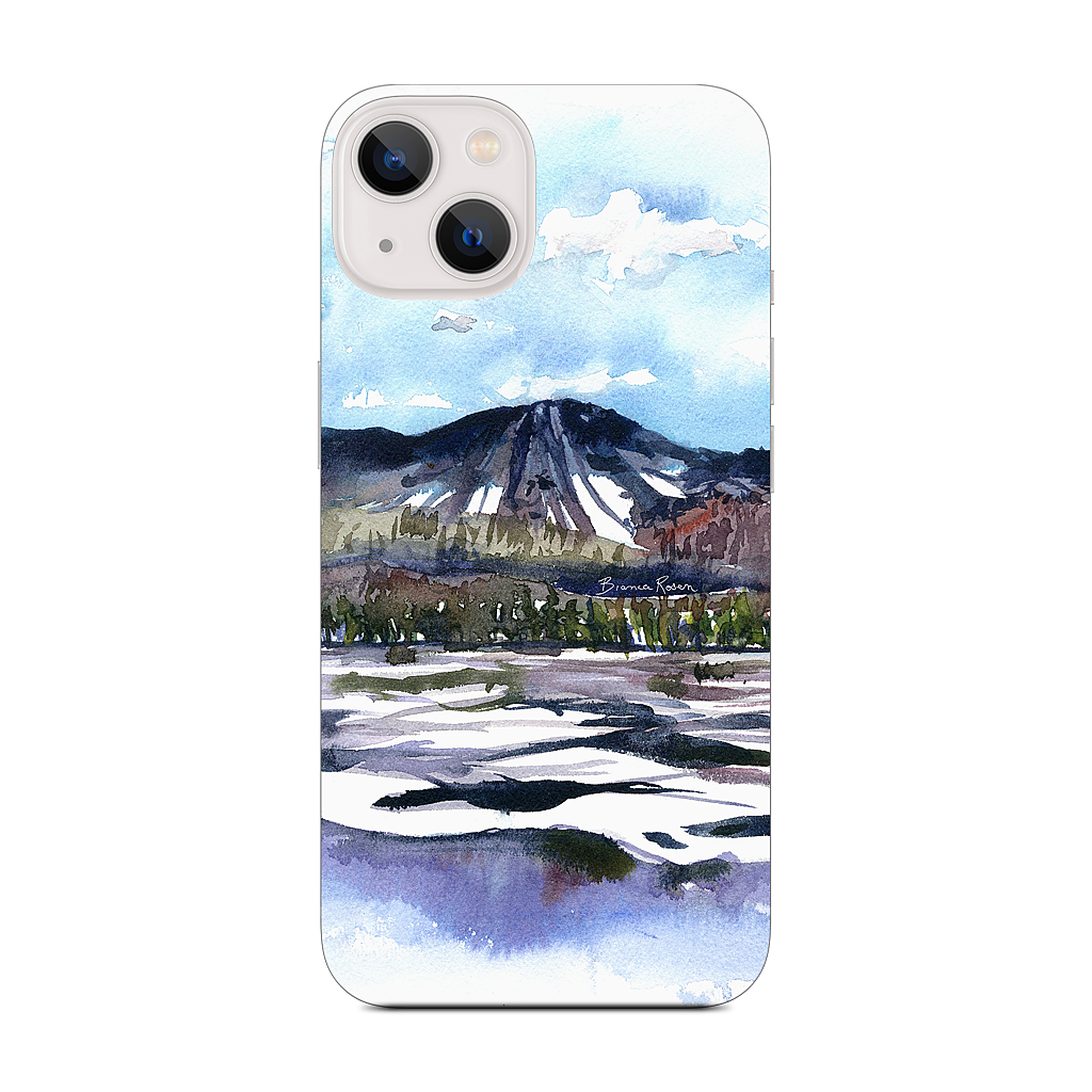 Ski Mountain iPhone Skin