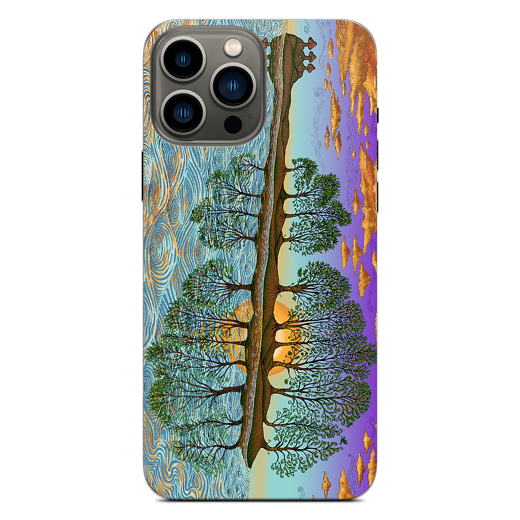 Guitar In Sea Major iPhone Skin